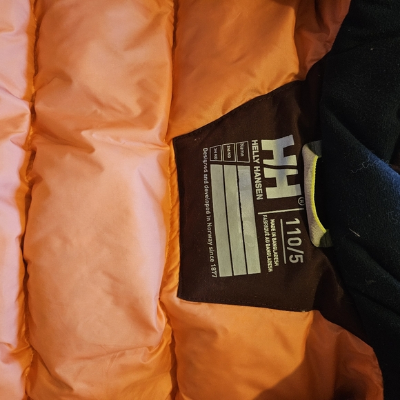Kids Helly Hansen Parka size 5 - Picture 2 of 3